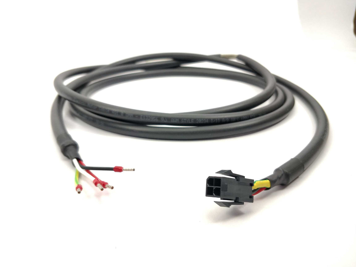 Schneider Electric VW3M5D1AR30 Power Cable, 3m, shielded, 0.82 mm2