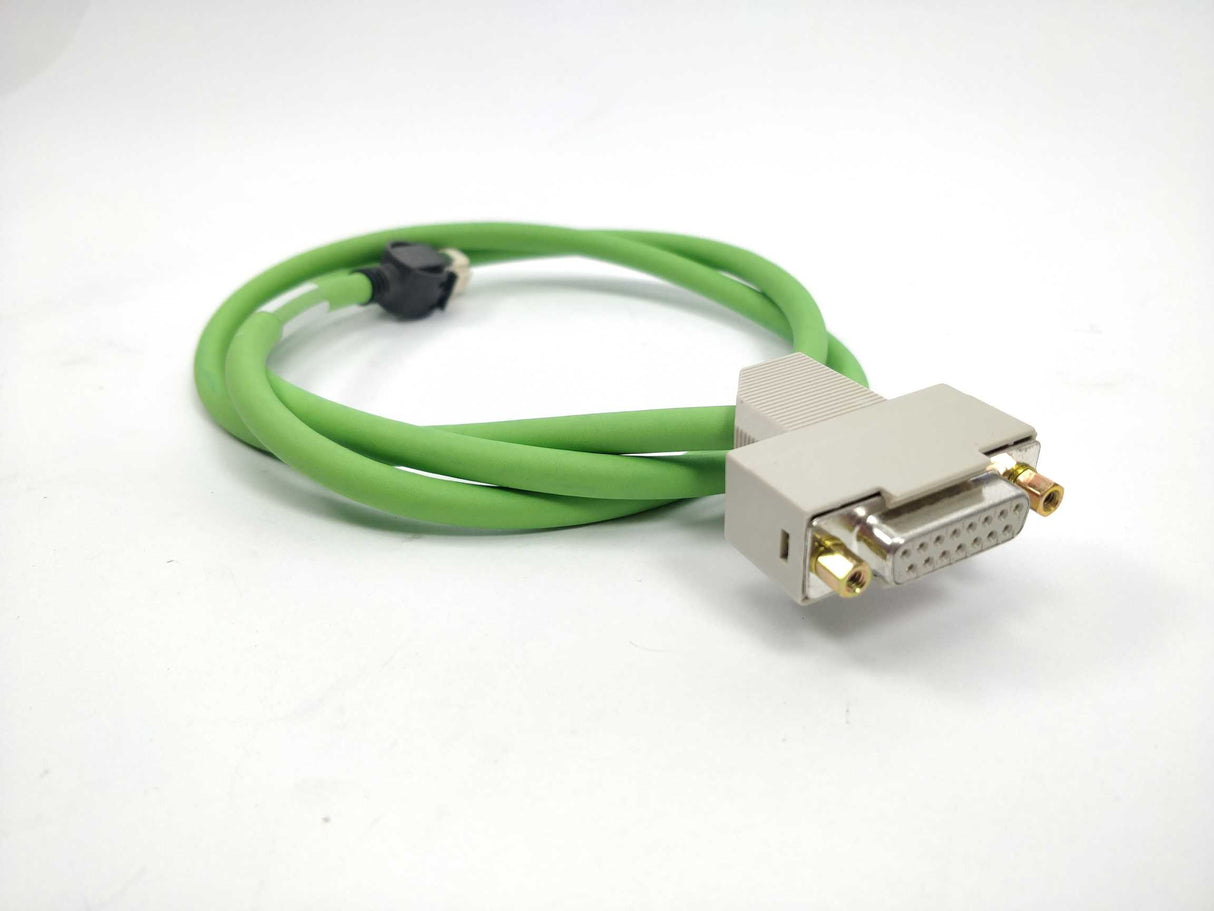 Schneider Electric VW3M8112R10 Encoder Adaptor Cable, 1m, Sub-D15 - RJ45