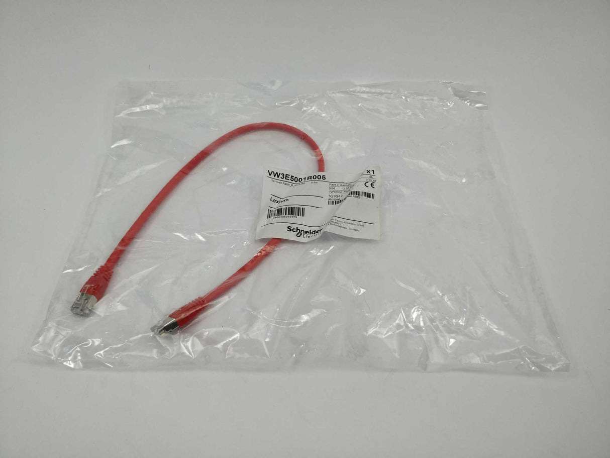 Schneider Electric VW3E5001R005 SERCOS III Patch, 0.5m, RJ45-RJ45