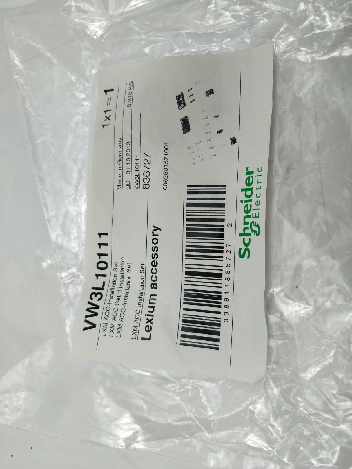 Schneider Electric VW3L10111 LXM ACC-Installation Set