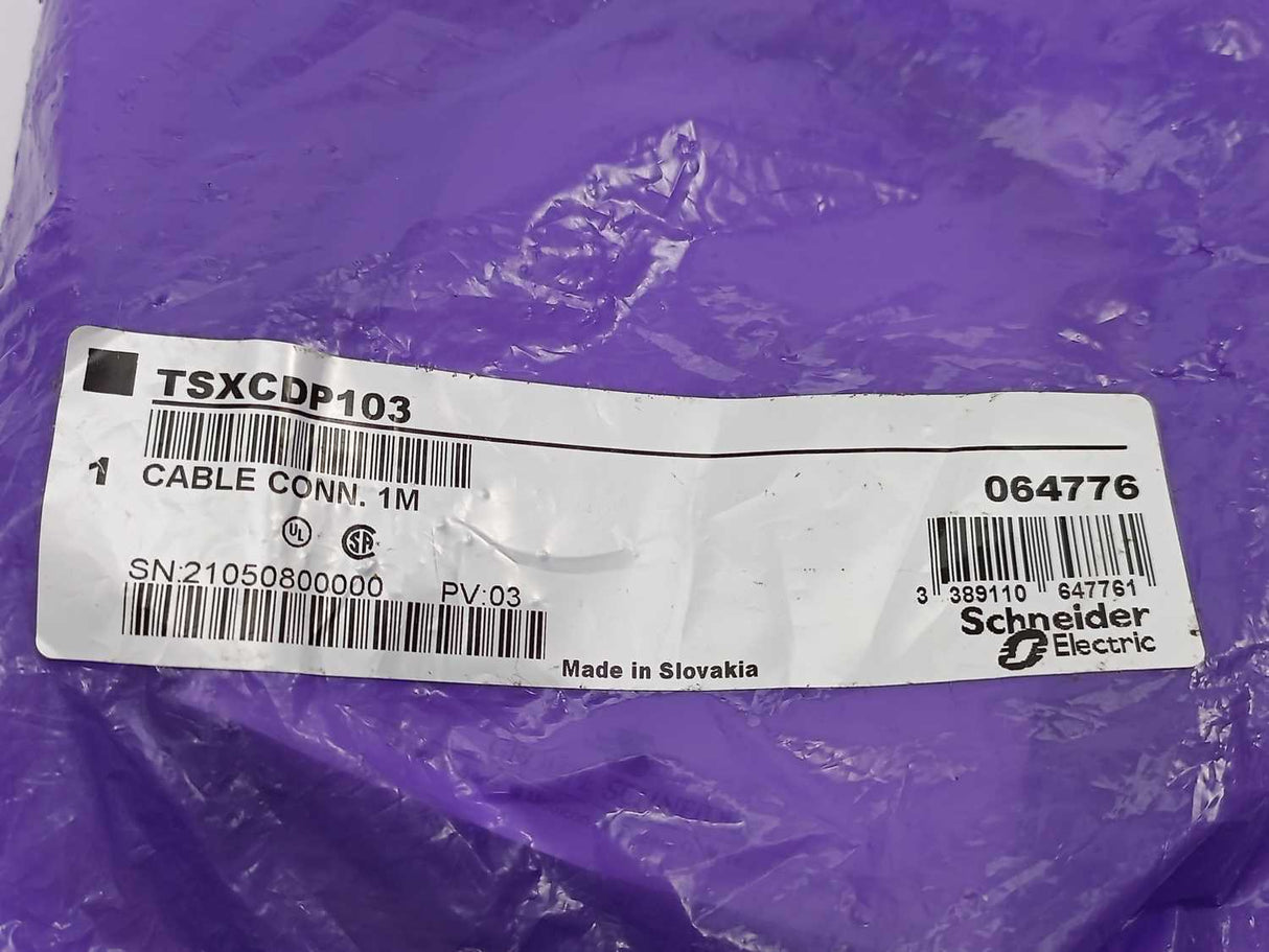 Schneider Electric TSXCDP103 Connecting Cable 1 m. For sub-base ABE7H16R20