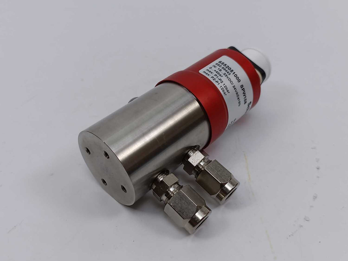 Schneider Electric 6552051000 Diff Wet Pressure Sensor. 0 to 4 bar