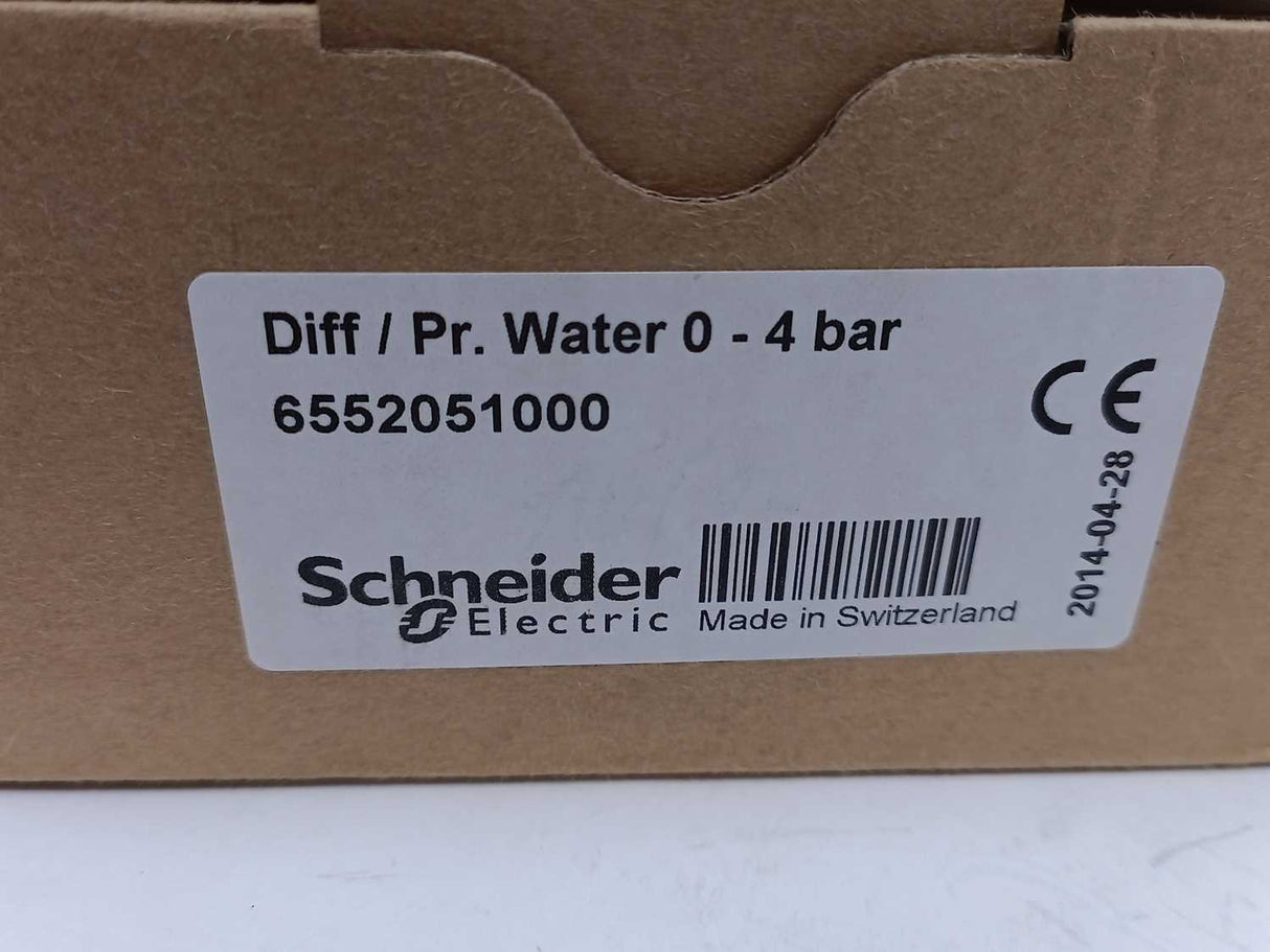 Schneider Electric 6552051000 Diff Wet Pressure Sensor. 0 to 4 bar