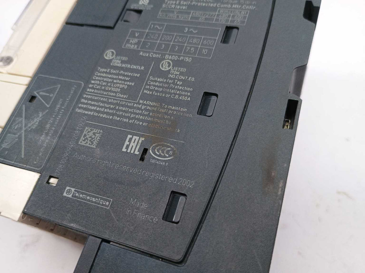 Schneider Electric LUCA12BL With LUB12, LUFN11 and LUA1C11