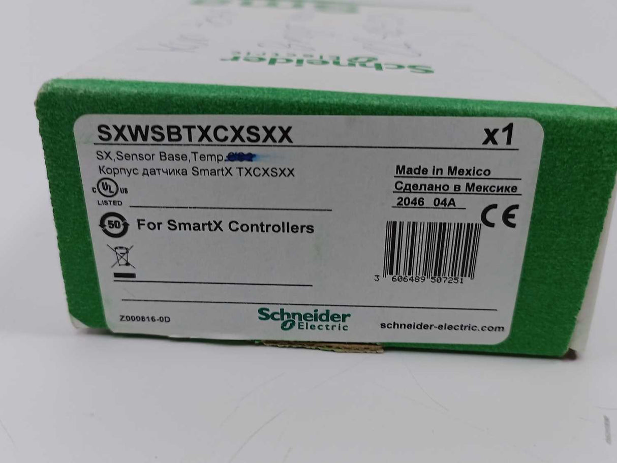 Schneider Electric SXWSBTXCXSXX Sensor Base, Temp, CO2