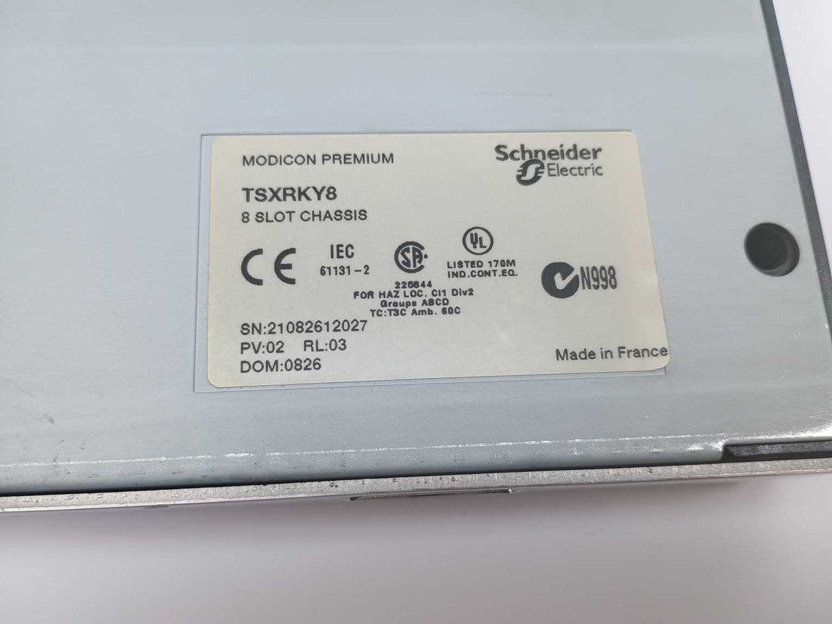 Schneider TSXRKY8 8 Slot chasis