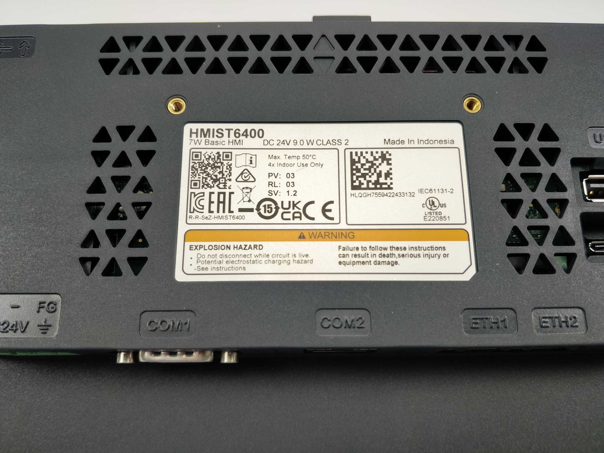 Schneider Electric HMIST6400 7" Wide color touch screen