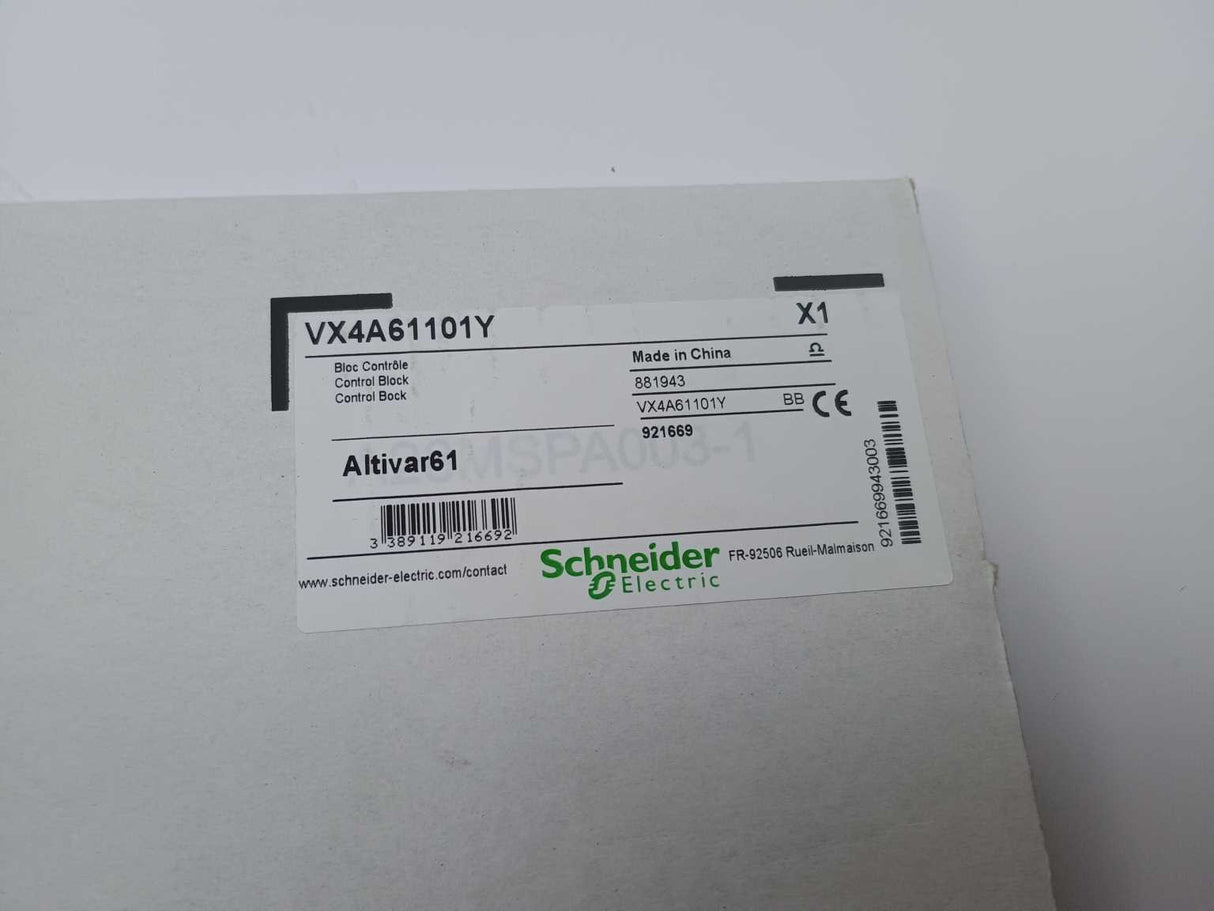 Schneider VX4A61101Y Control block