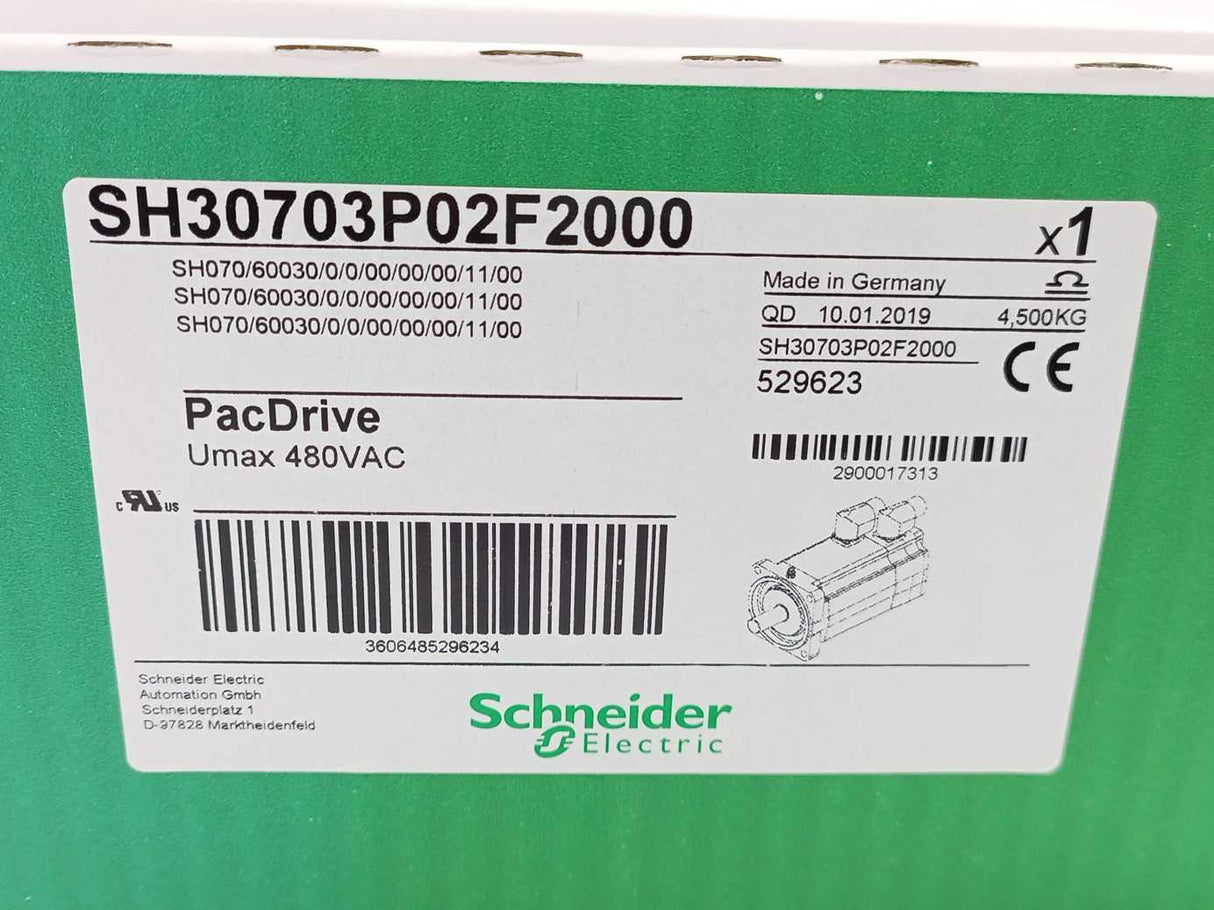 Schneider Electric SH30703P02F2000 Servomotor SH3 070
