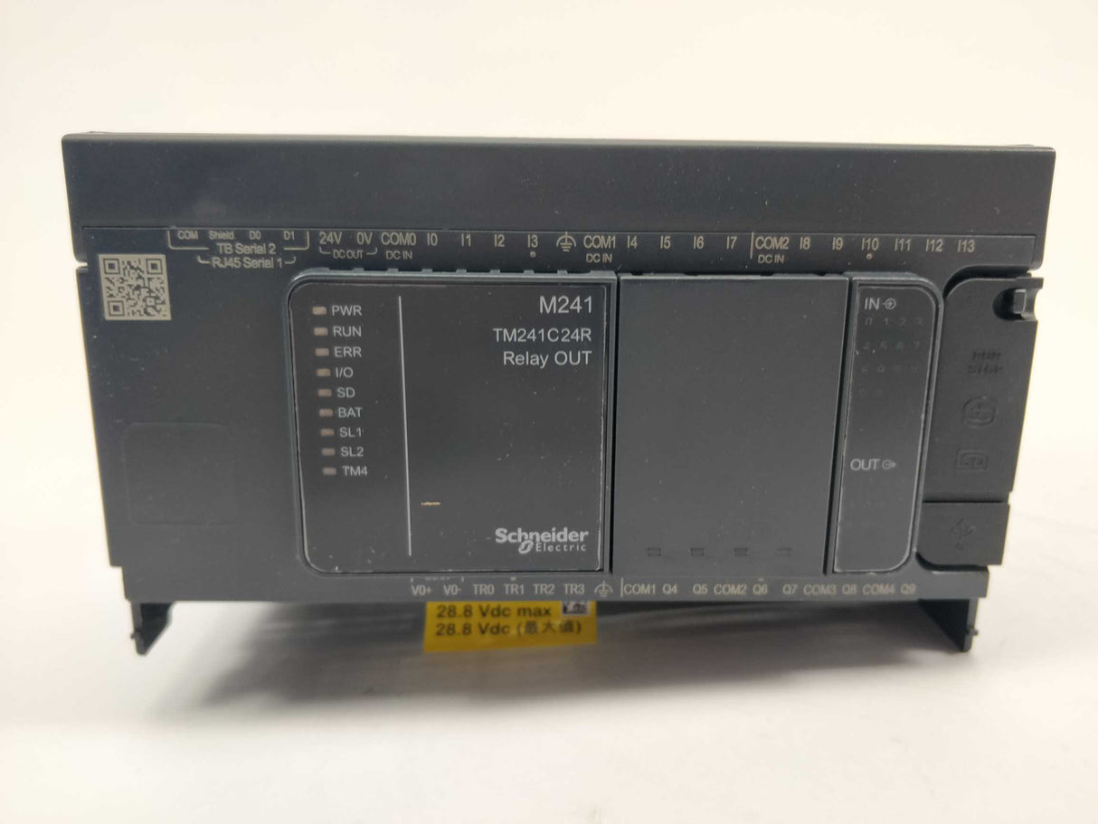 Schneider Electric TM241C24R CONTROLLER M241-24IO Relay