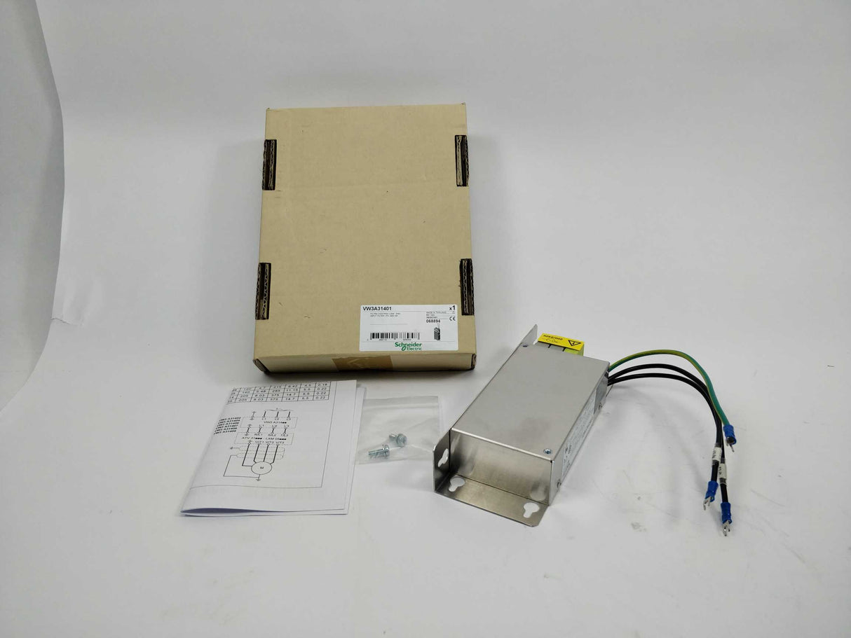 Schneider Electric VW3A31401 INPUT FILTER 1PH 240V 9A