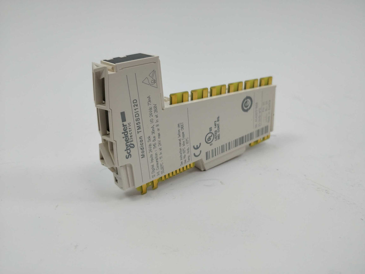 Schneider Electric TM5SDI12D Discrete input module MOD. 12DI 24Vdc Sink 1 wire