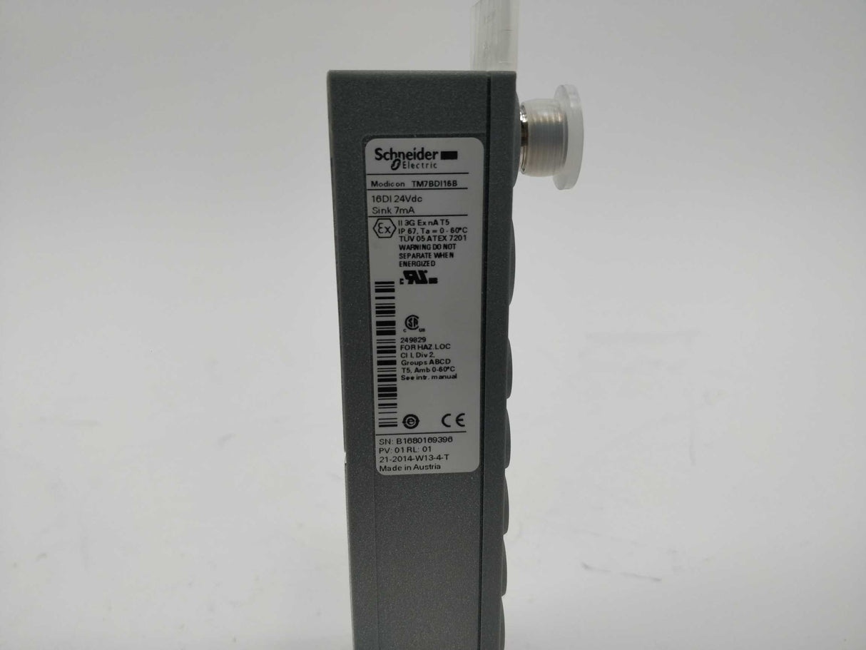 Schneider Electric TM7BDI16B IP67 Exp. Block 16 DI 24Vdc/M8