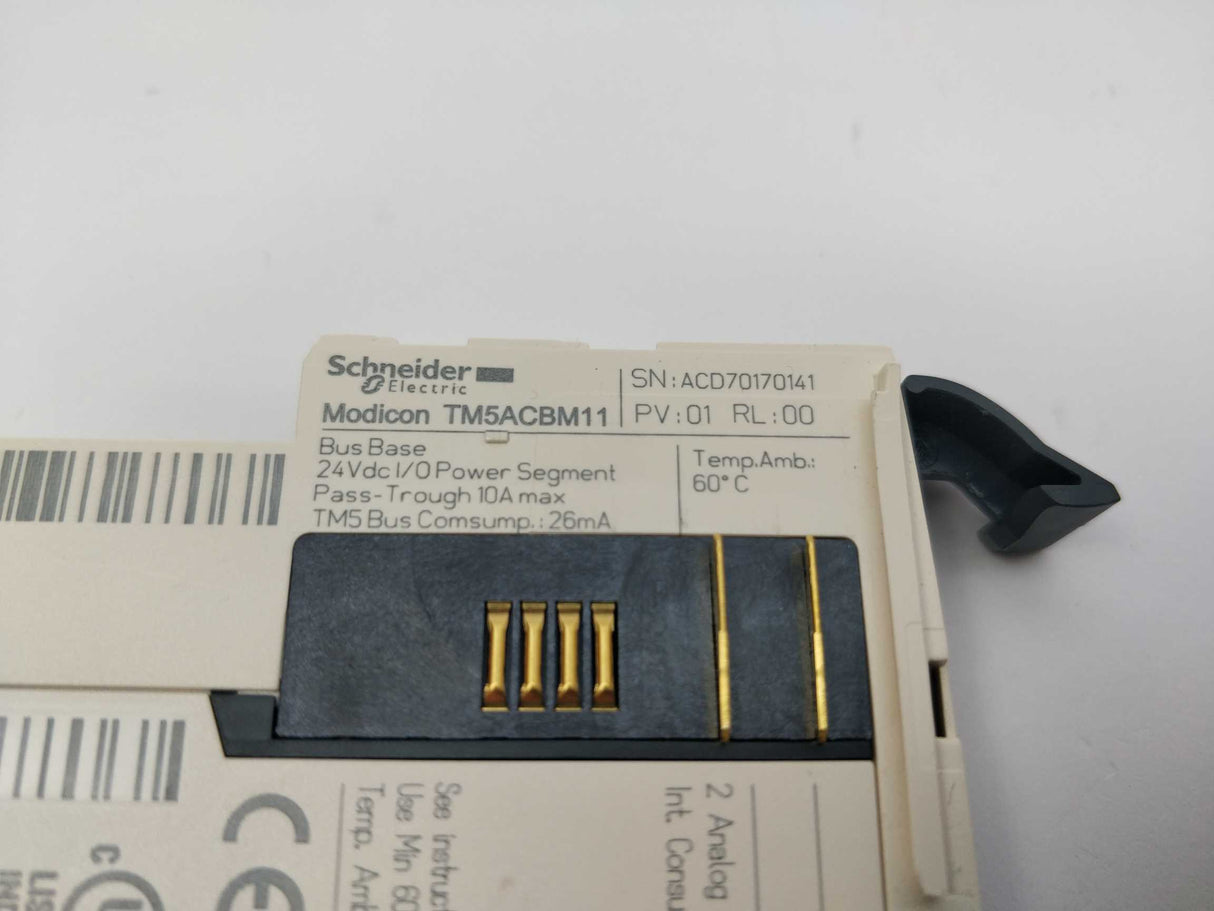 Schneider Electric TM5SAI2H Bus Base 24Vdc I/O Power Segment