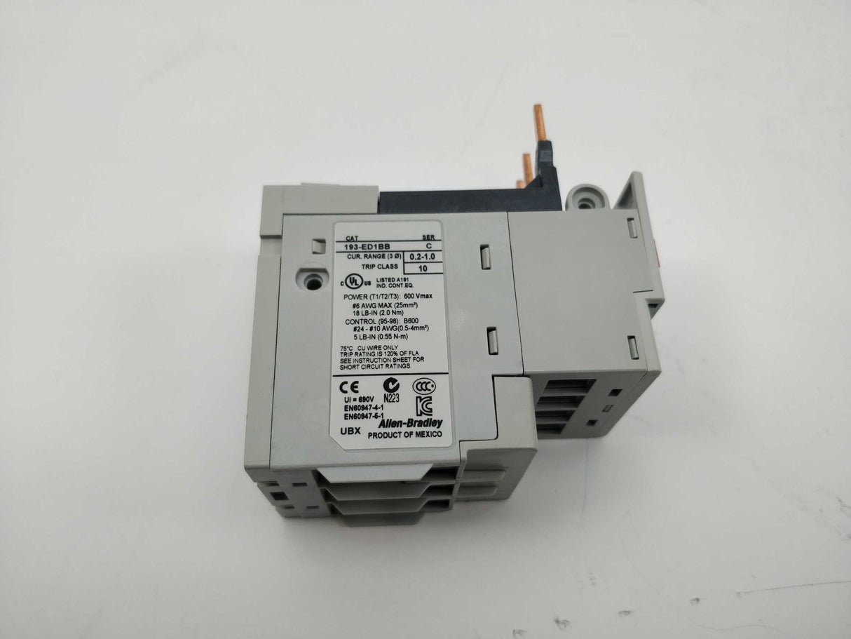 AB 193-ED1BB Overload Relay Ser. C