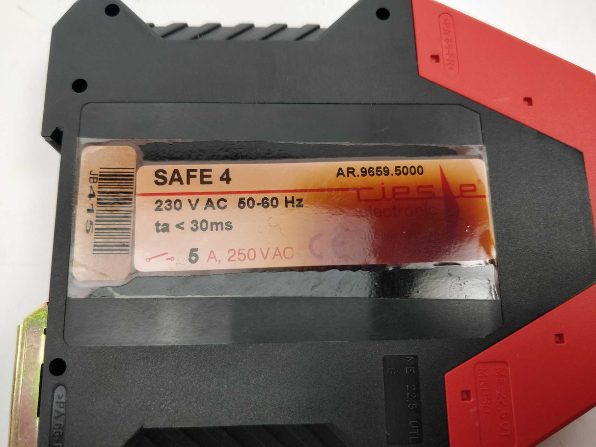 Riese electronic AR.9659.5000 SAFE 4 Safety relay. 230VAC 50-60Hz