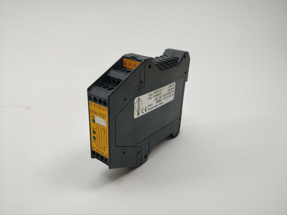 TESCH 07400077 F127x111 Safety Relay