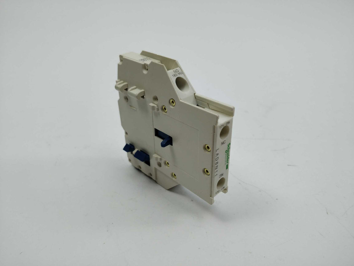 Schneider Electric LAD8N11 Auxiliary contact block, 1NO + 1NC 2 Pcs.