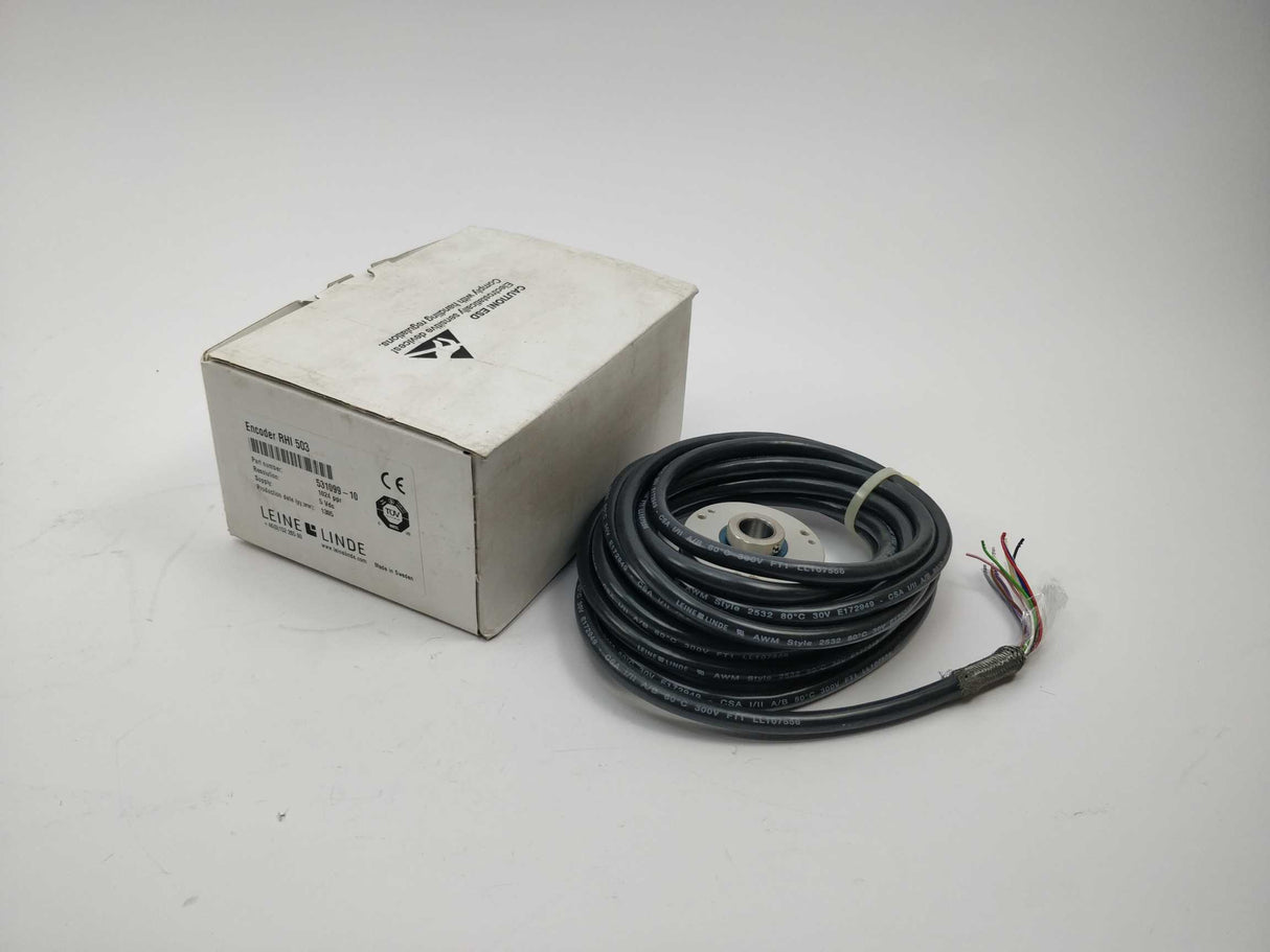 LEINE LINDE 531099-10 Encoder RHI 503 w/ Cable