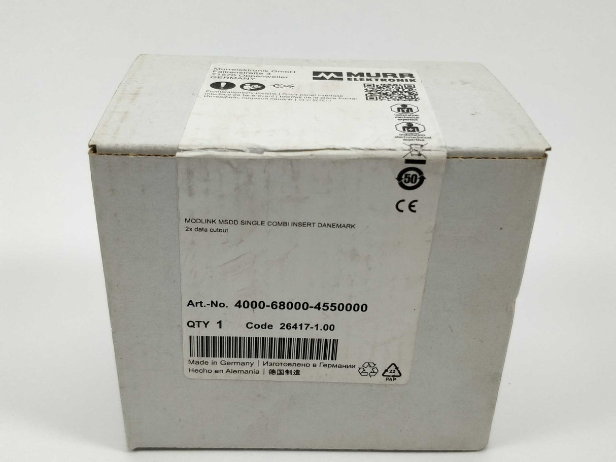 MURR Elektronik 4000-68000-4550000 COMBI INSERT