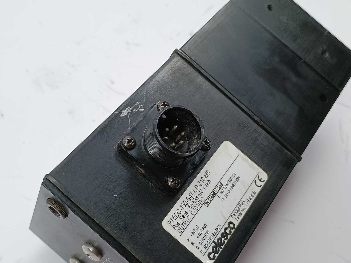 celesco PT5DC-150-S47-UP-Z10-M6 Voltage Divider Industrial String Potentiometer