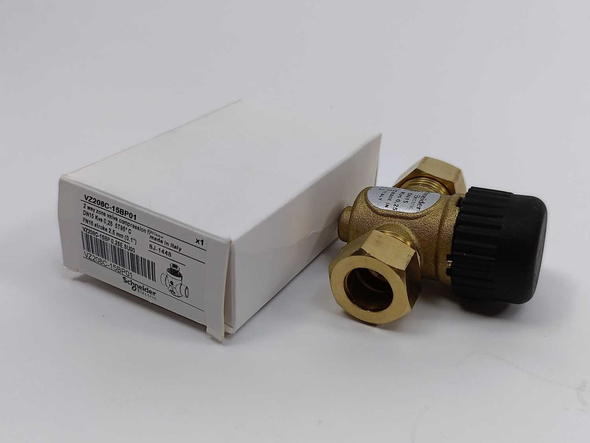 Schneider Electric VZ208C-15BP01 2 Way Zone Valve Compression Fittings