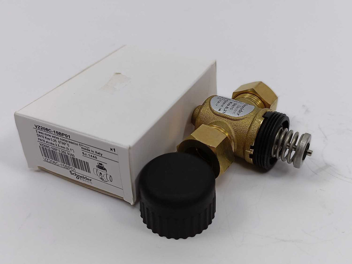 Schneider Electric VZ208C-15BP01 2 Way Zone Valve Compression Fittings