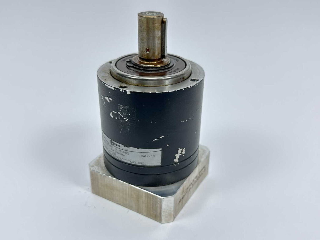 Alpha LP070-M01-10-111-000 Gear reducer. Ratio: 10