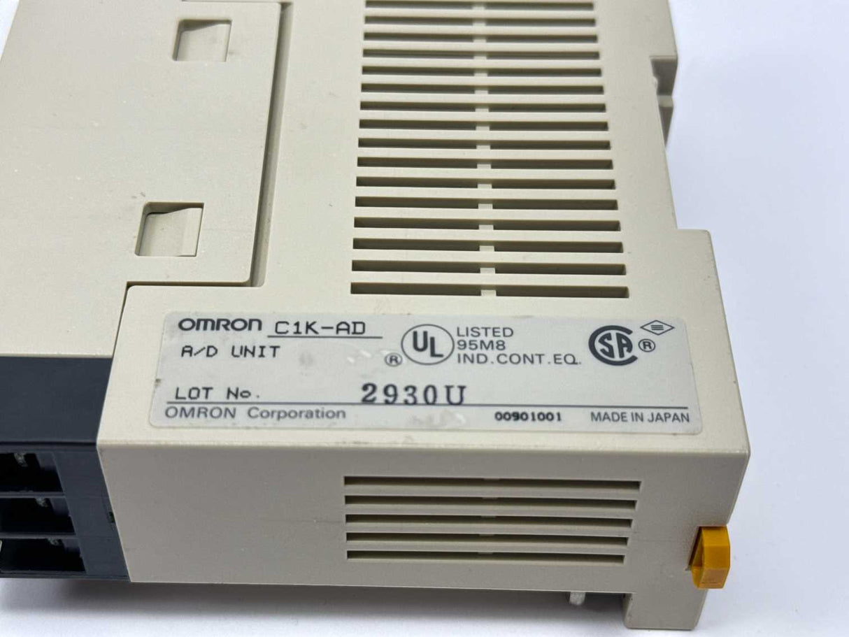OMRON C1K-AD A/D Unit w/ C4K-CN502 I/O Connector