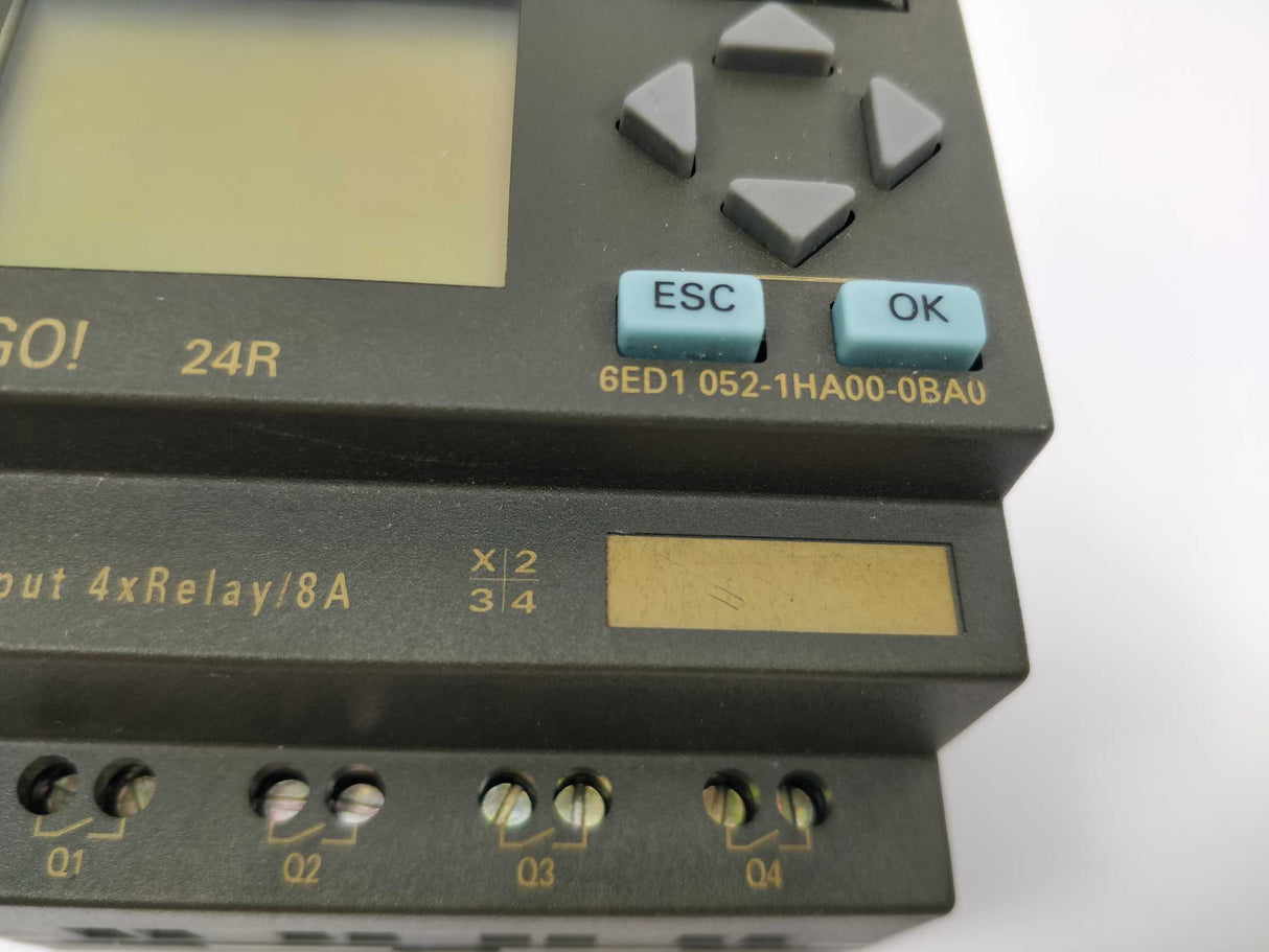 Siemens 6ED1052-1HA00-0BA0 LOGO!24R LOGIC MODULE