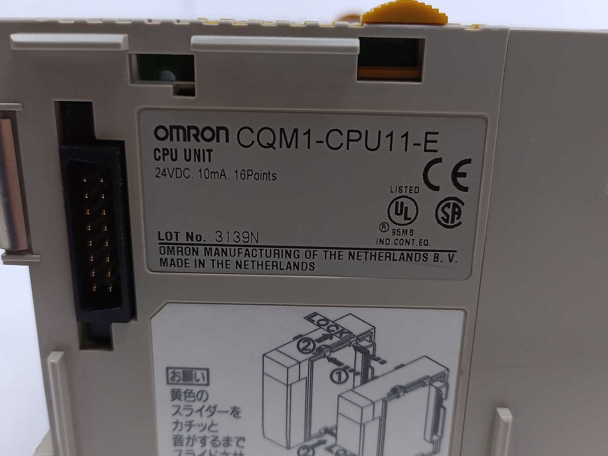 OMRON CQM1-CPU11-E CPU Unit