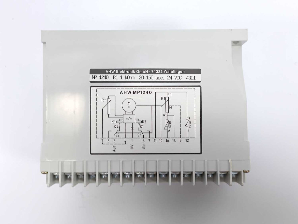 AHW Elektronik MP1240 Motorpotentiometer Series 1200