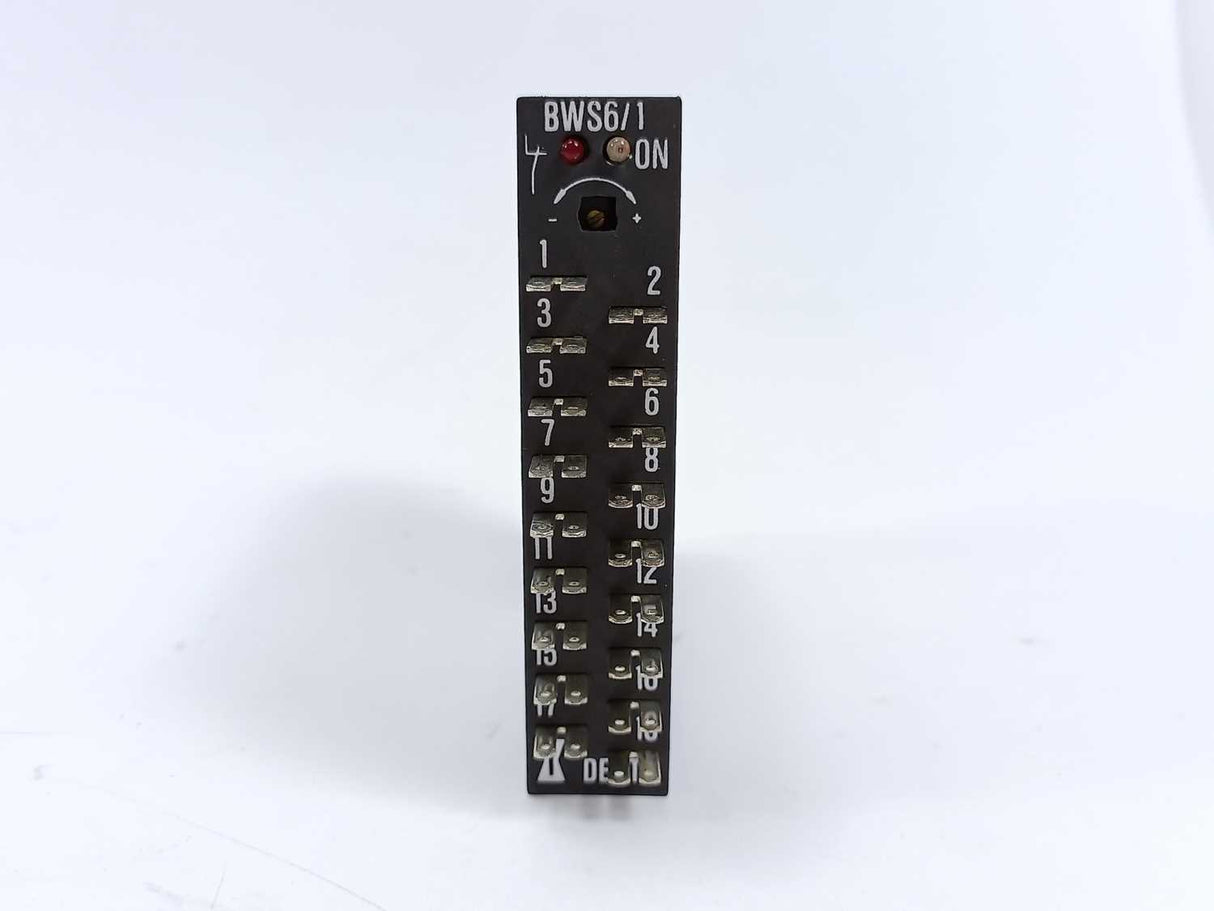 Deuta Werke BWS6/1oy Relay 80Hz