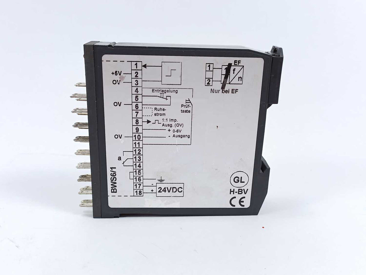 Deuta Werke BWS6/1oy Relay 40Hz
