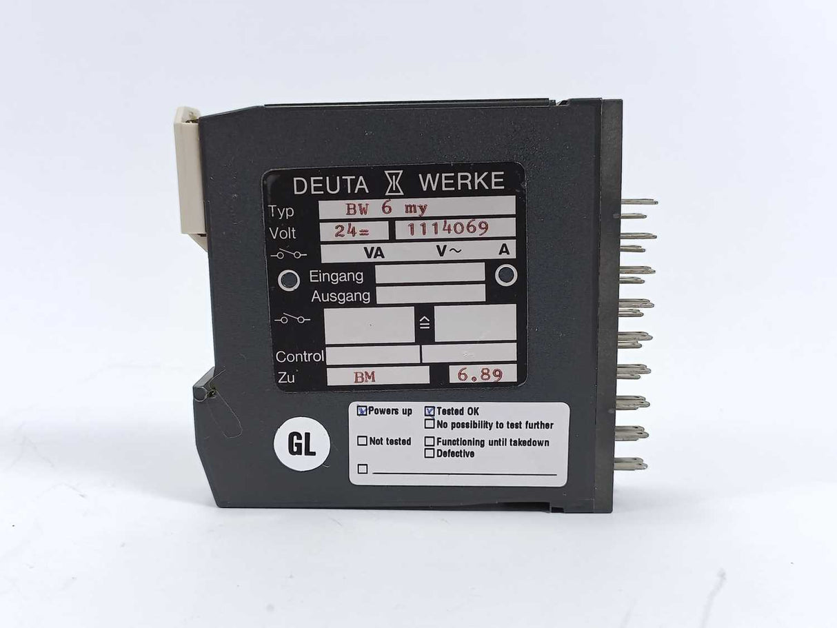 Deuta Werke BW6my Relay