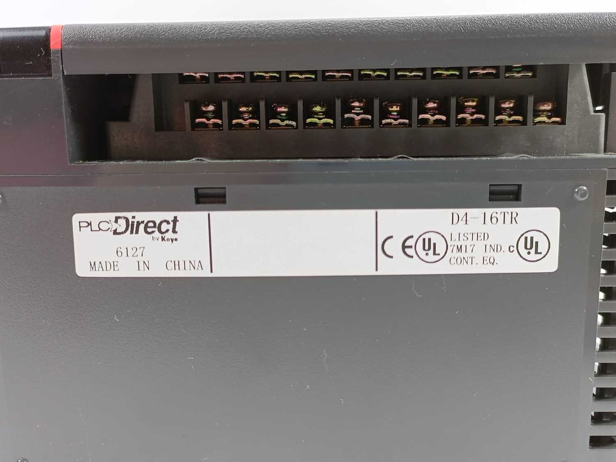 PLC Direct D4-16TR Relay Output Module
