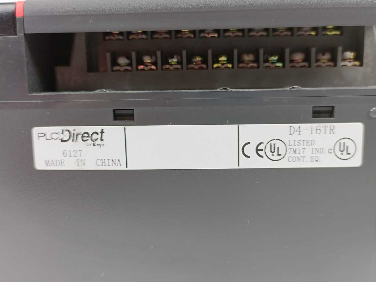 PLC Direct D4-16TR Relay Output Module