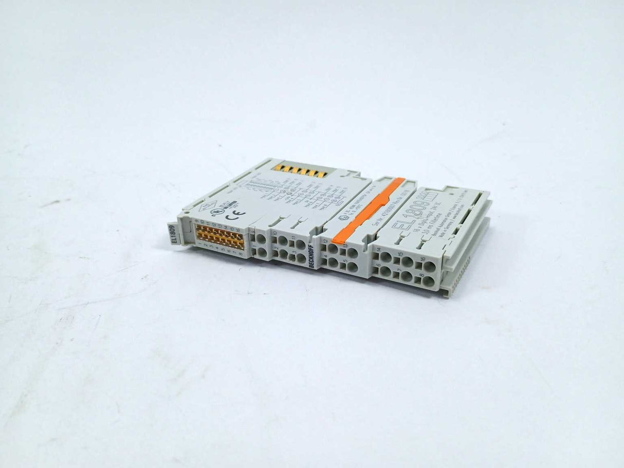Beckhoff EL1809 16 Digital input, 24V DC 3,0 ms Filtertime Rev. Nr: 0018