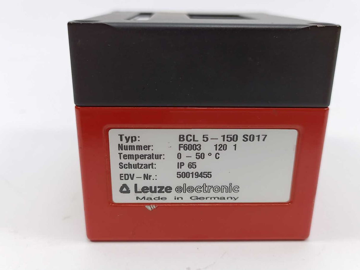 Leuze Electronic BCL 5-150 S017 Barcode Scanner F6003 120 1