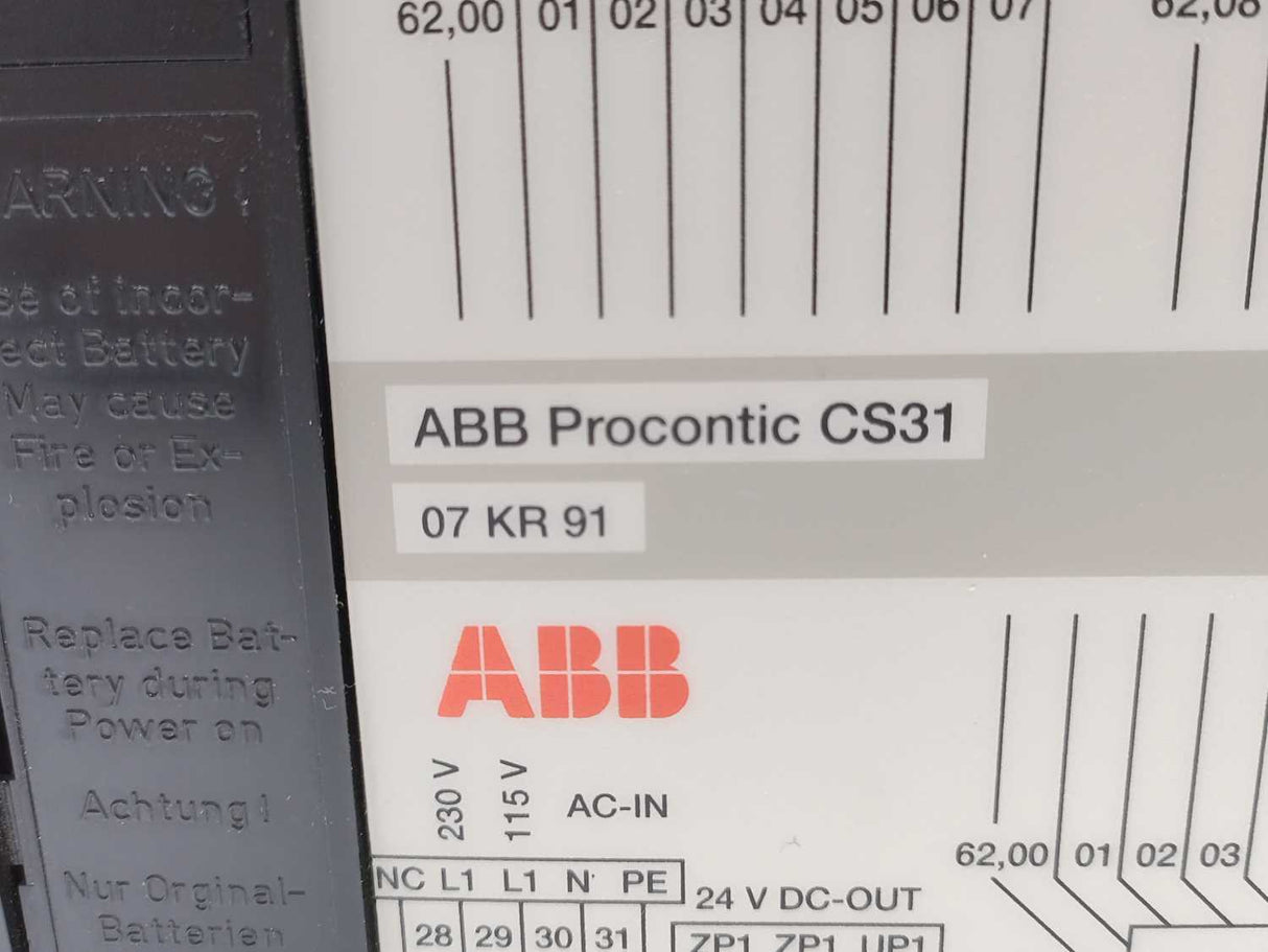 ABB 07KR91 Procontic CS31