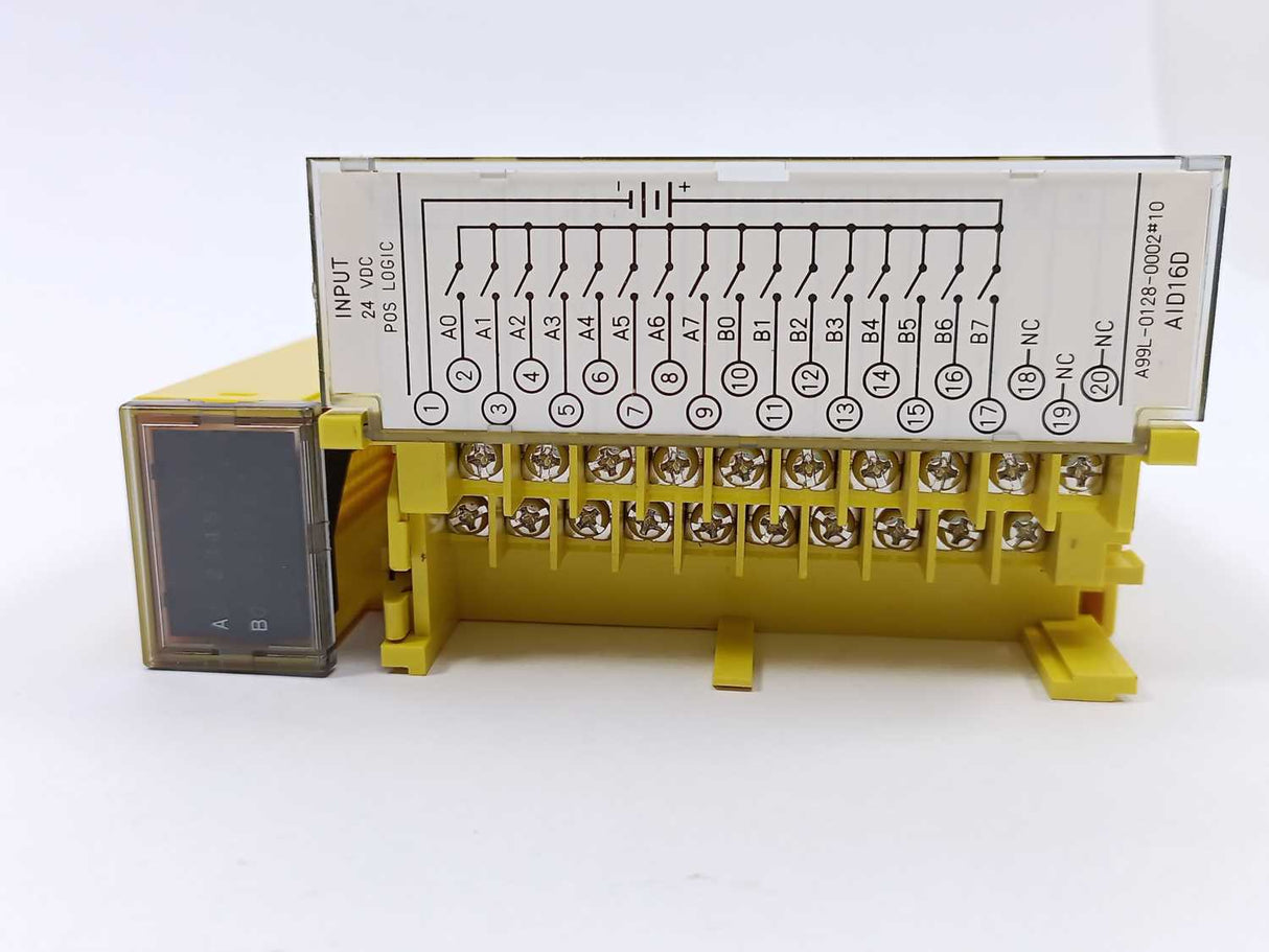 FANUC LTD A03B-0807-C104 Input Module AID16D