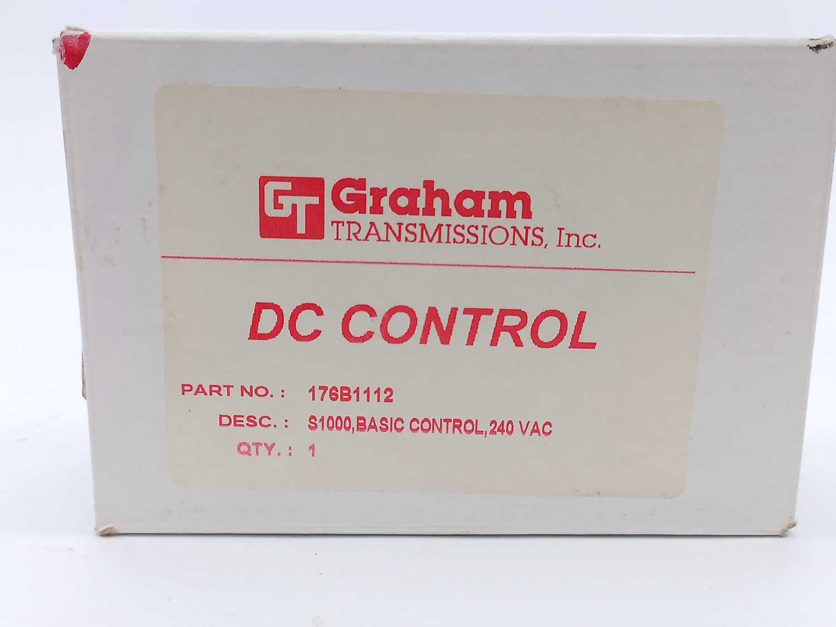Graham Transmission 176B1112 DC Drive