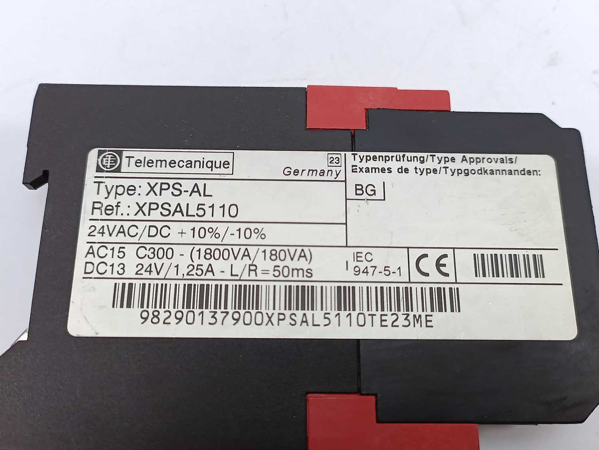 TELEMECANIQUE XPS-AL Safety Relay XPSAL5110