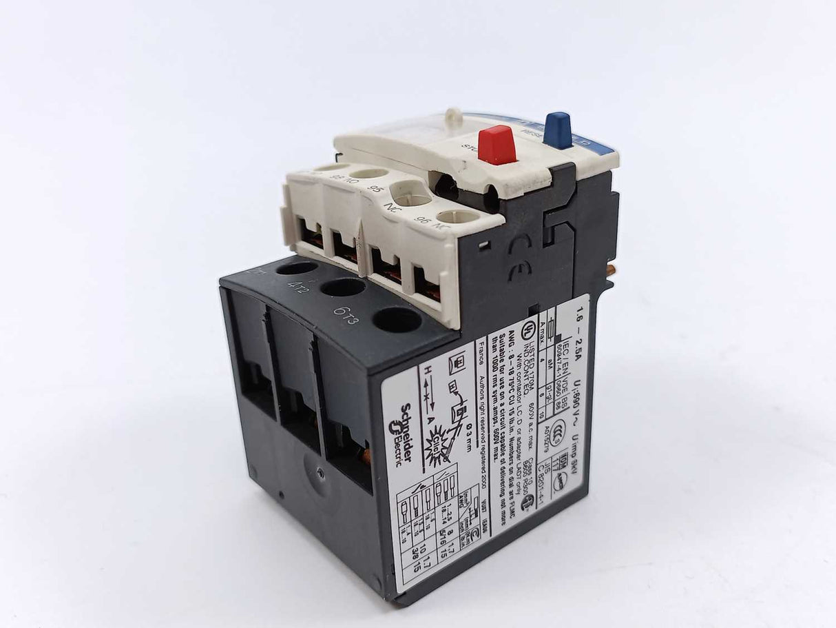 TELEMECANIQUE LRD 07 Overload relay 1.6-2.5A