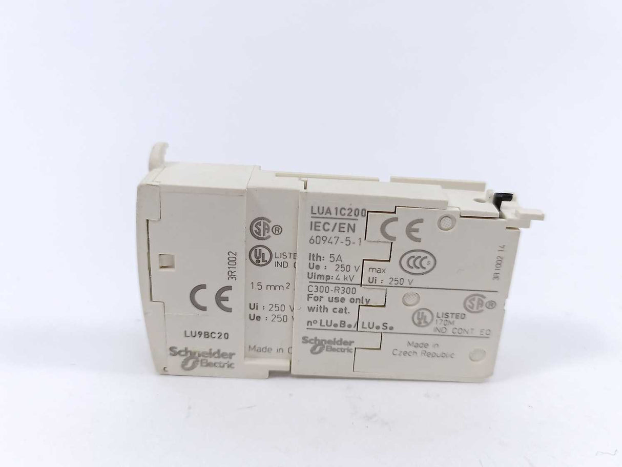 Schneider Electric LU9BC20 Terminal Block with LUA1C200