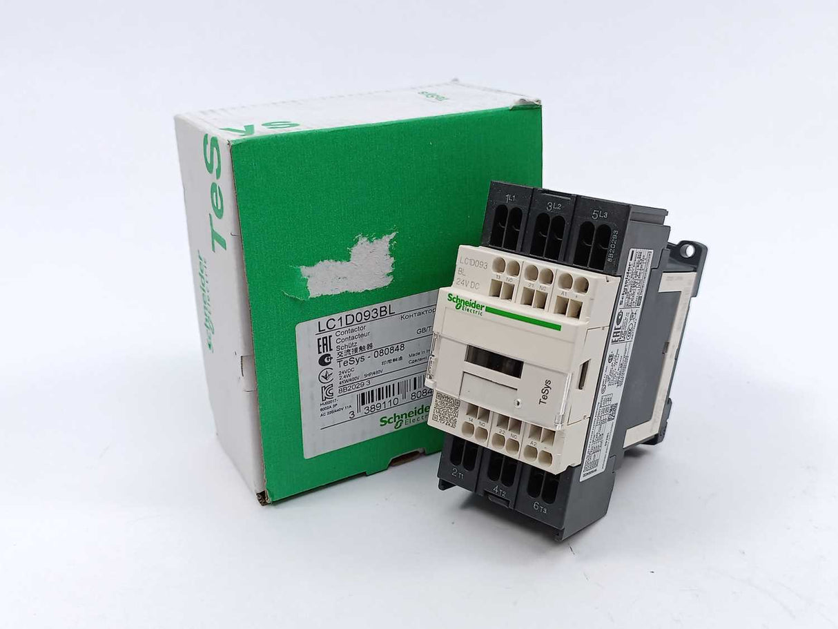 Schneider Electric LC1D093BL Contactor 24VDC 2,4W