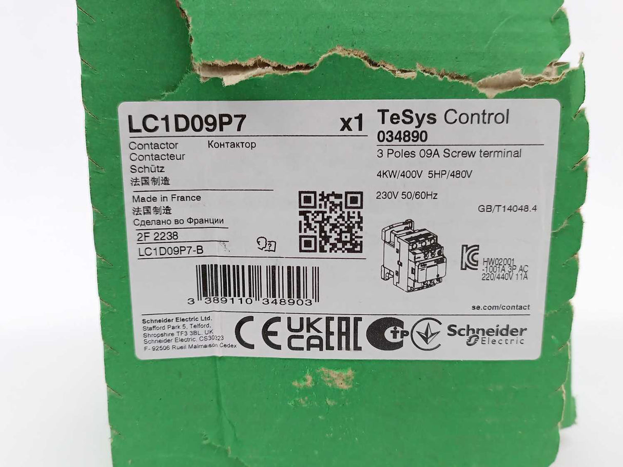 Schneider Electric LC1D09P7