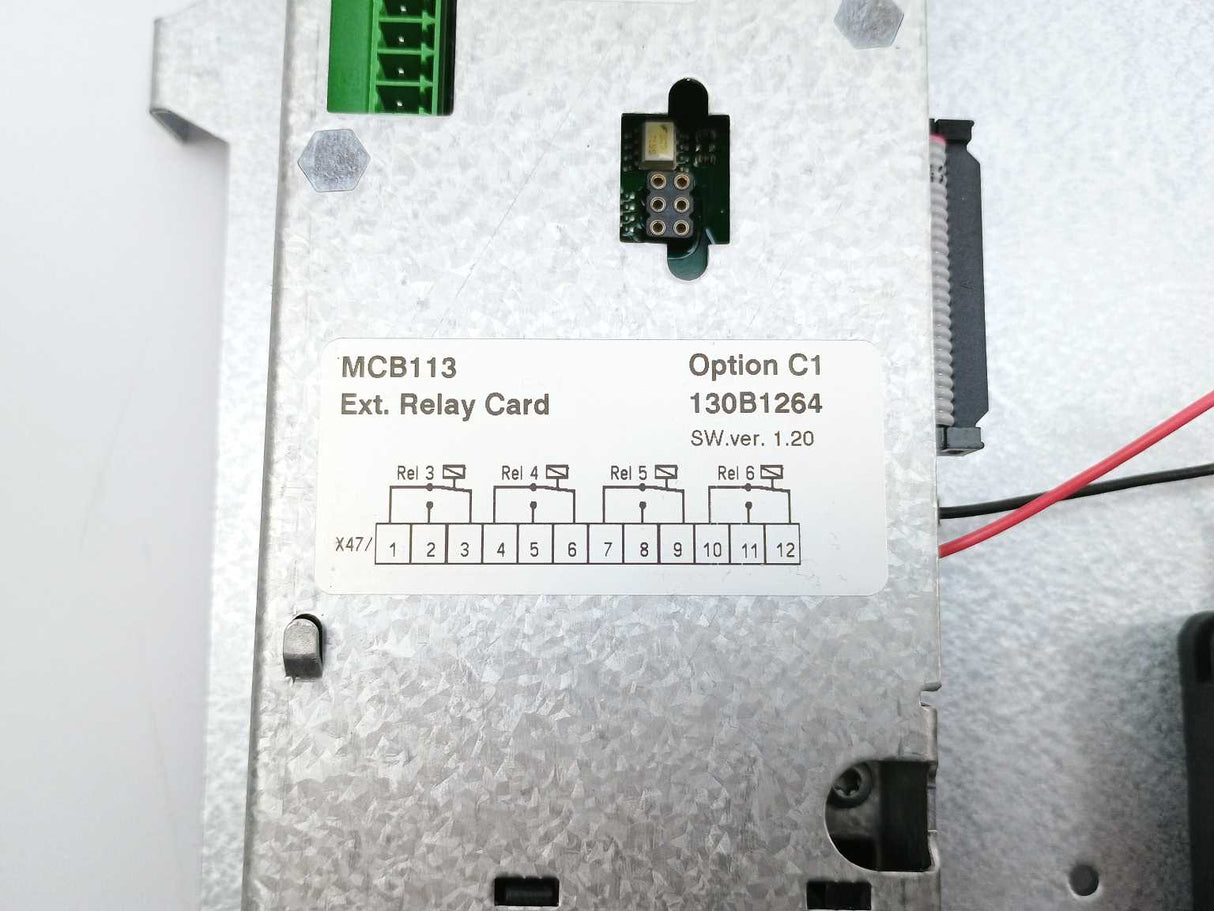 Danfoss 130B1264 MCB113 Ext. Relay Card Option C1 w/ Enclosure