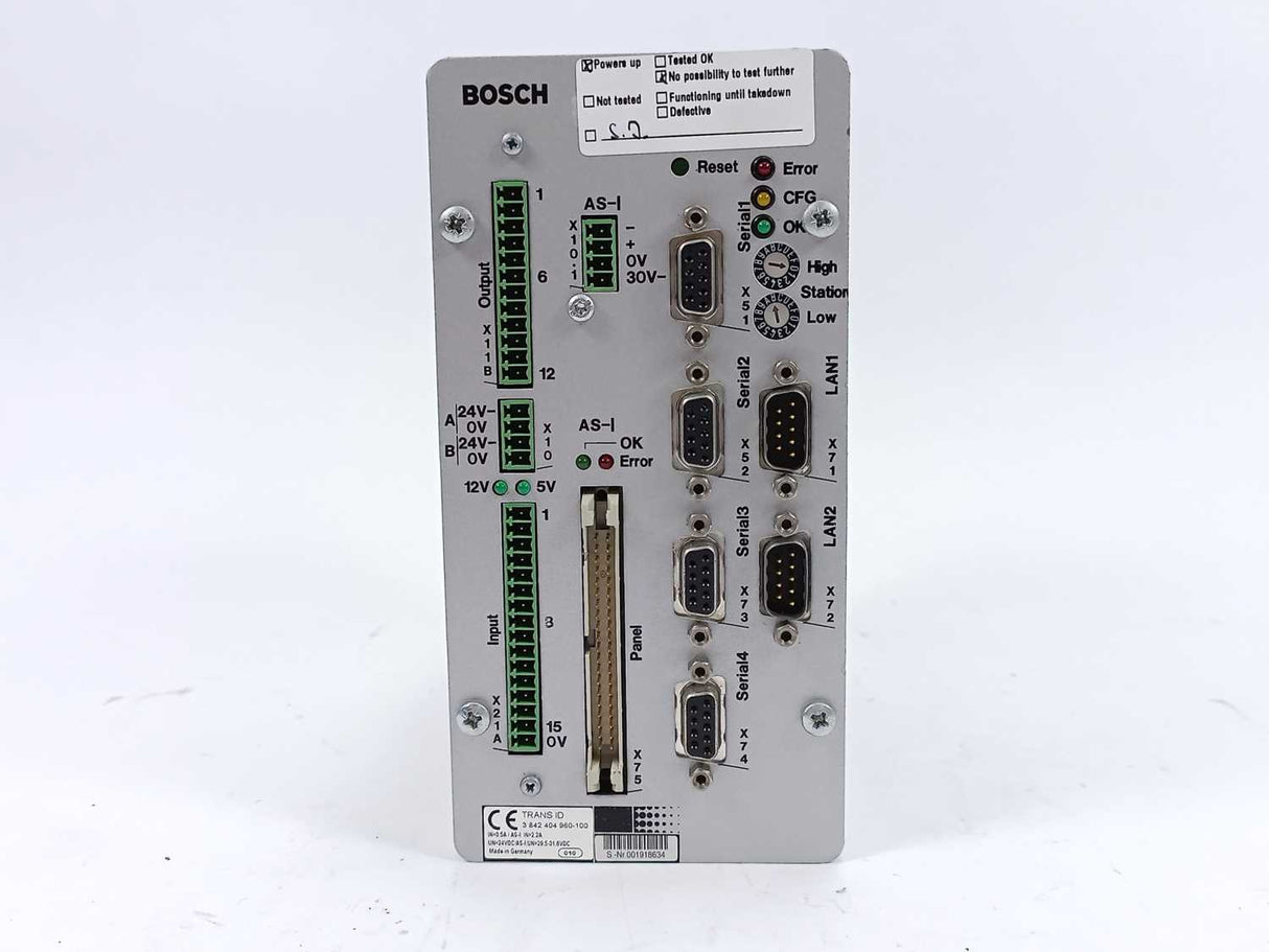 Bosch 3842404960-100 TRANS ID Module
