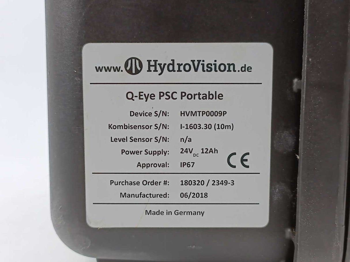Hydrovision 180320 / 2349-3 Q-Eye PSC Portable Flow Monitor